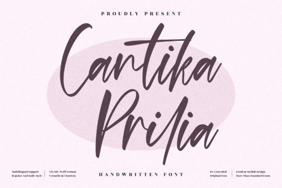 Cantika Prilia Font - Featured Image