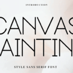 Canvas Painting Font - Featured Image