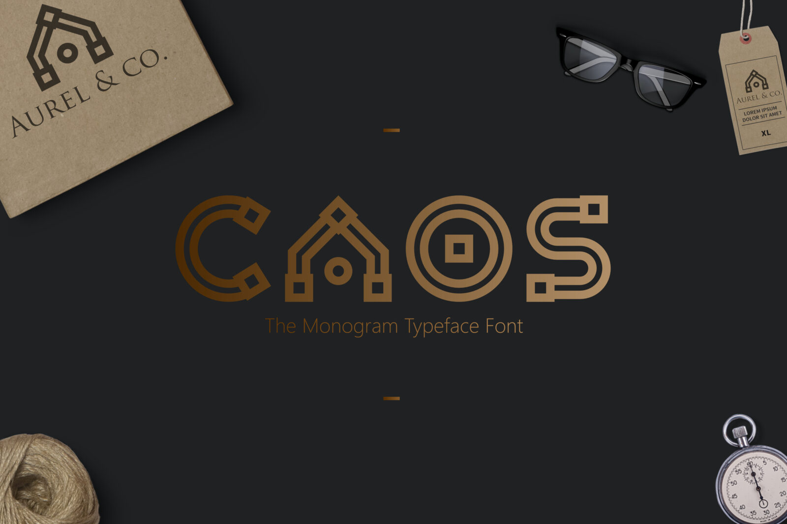 Caos Font - Featured Image