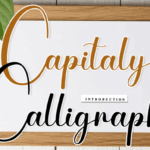 Capitaly Calligraph Font - Featured Image
