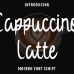 Cappuccino Latte Font - Featured Image