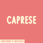Caprese Font - Featured Image