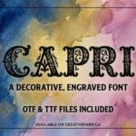 Capri Font - Featured Image