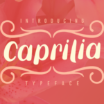 Caprilia Font - Featured Image