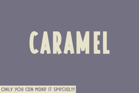 Caramel Font - Featured Image