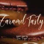 Caramel Tasty Font - Featured Image