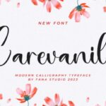 Carevanile Font - Featured Image