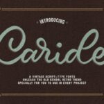Caride Font - Featured Image
