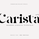 Carista Font - Featured Image