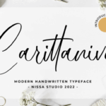 Carittanive Font - Featured Image