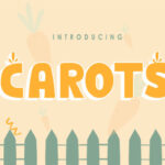 Carots Font - Featured Image