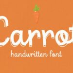 Carrot Font - Featured Image