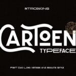 Cartoen Font Duo Font - Featured Image