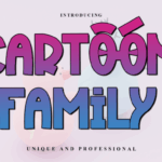 Cartoon Family Font - Featured Image