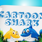 Cartoon Shark Font - Featured Image