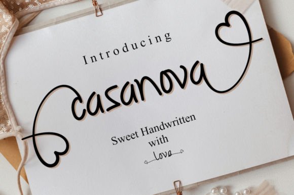 Casanova Font - Featured Image