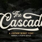 Cascade Font - Featured Image