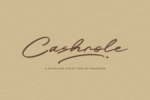 Cashrole Font - Featured Image