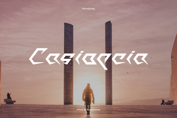 Casiopeia Font - Featured Image