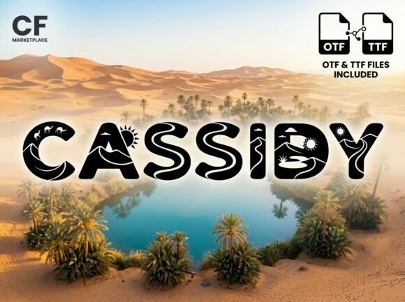 Cassidy Font - Featured Image