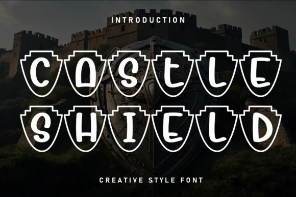 Castle Shield Font - Featured Image