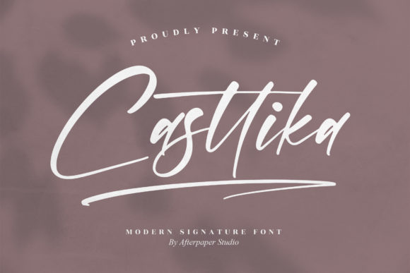 Casttika Font - Featured Image