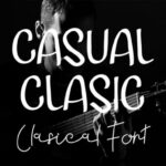 Casual Clasic Font - Featured Image