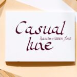 Casual Luxe Font - Featured Image