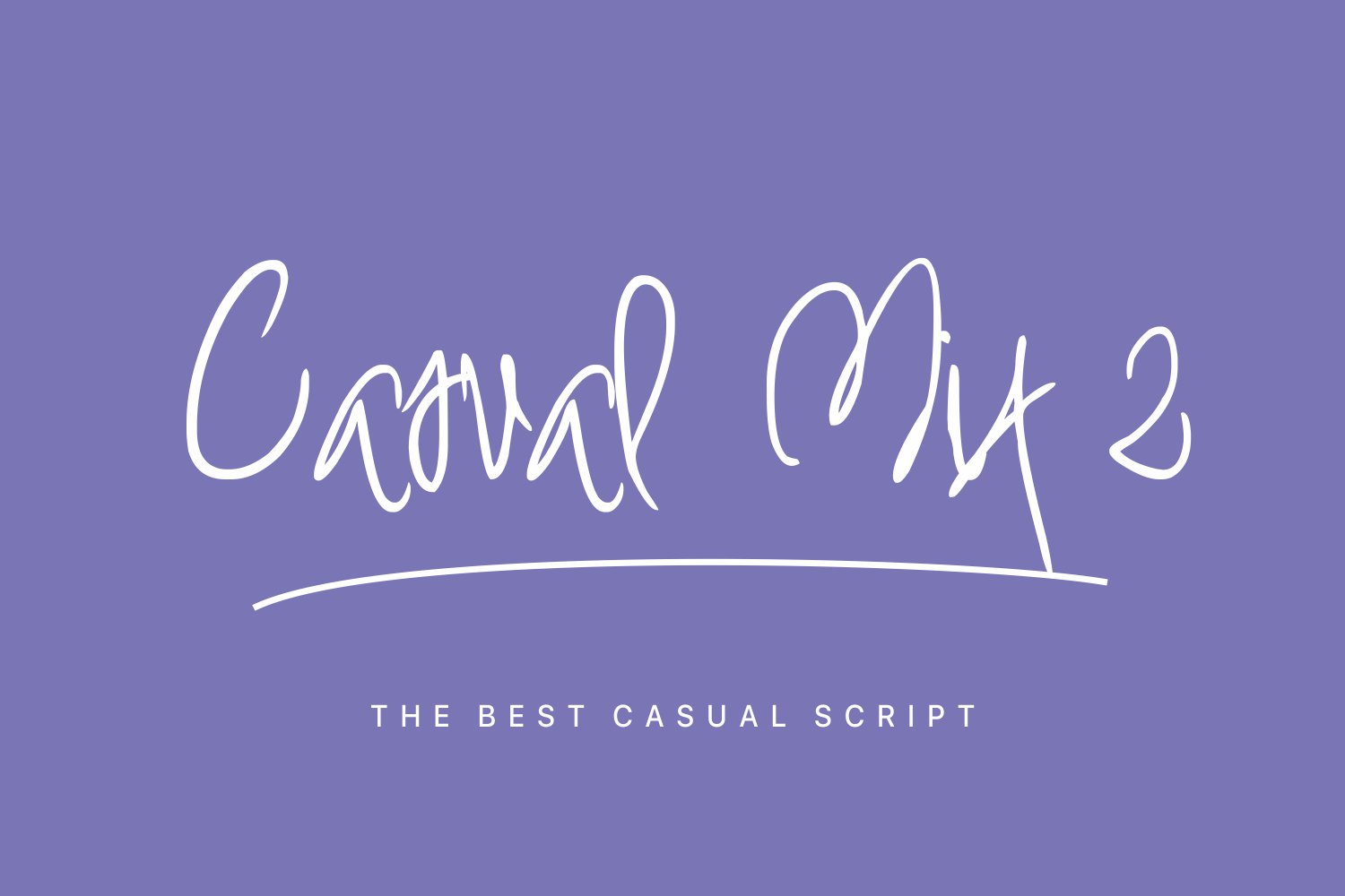 Casual Mix 2 Font - Featured Image