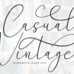Casual Vintage Font - Featured Image