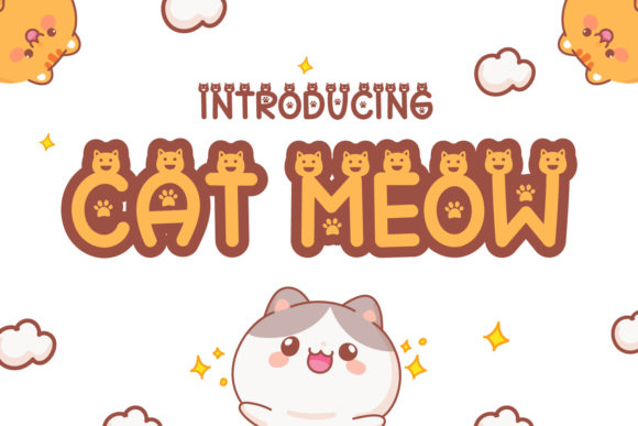 Cat Meow Font - Featured Image