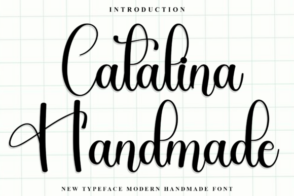 Catalina Handmade Font - Featured Image
