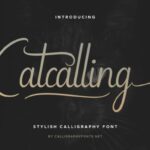 Catcalling Font - Featured Image