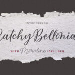 Catchy Bellonia Font - Featured Image
