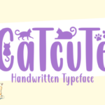 Catcute Font - Featured Image