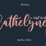 Cathelyne Script Font - Featured Image