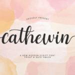 Cathewin Font - Featured Image