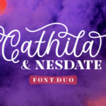 Cathila & Nesdate Font - Featured Image