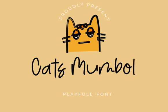 Cats Mumbol Font - Featured Image