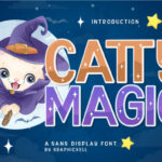 Catty Magic Font - Featured Image
