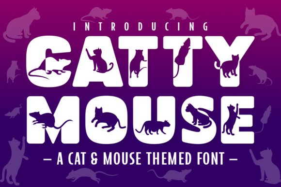 Catty Mouse Font - Featured Image