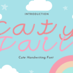 Caty Tail Style Font - Featured Image