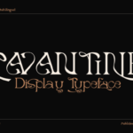 Cavantine Font - Featured Image