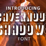 Cavernous Shadows Font - Featured Image