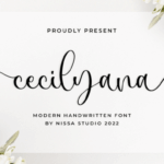 Cecilyana Font - Featured Image
