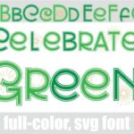 Celebrate Green Font - Featured Image