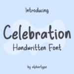 Celebration Font - Featured Image