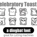 Celebratory Toast Font - Featured Image