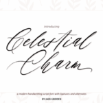 Celestial Charm Font - Featured Image