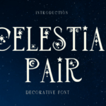 Celestial Pair Font - Featured Image